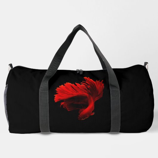 Sac De Sport Ruby Red Siamese Lutter contre le poisson (Verso)
