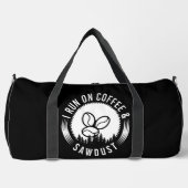 Sac De Sport Run On Coffee Sawdust  (Recto)