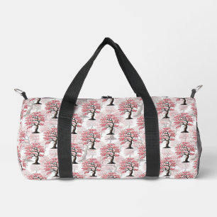 Sac De Sport Sakura Rose Cherry Fleur Arbre Design