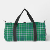 Sac De Sport Salem Green and White Plaid (Recto)