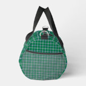 Sac De Sport Salem Green and White Plaid (Droite)