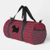 Sac De Sport Scottish Terrier Plaid Duffel Bag Gift (Coin droit)