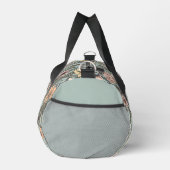 Sac De Sport Seafoam Pink Yellow Retro Wildflower (Droite)