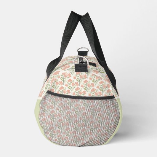 Sac De Sport Serene Neutral Florals Monogrammed (Droite)