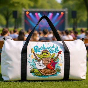 Sac De Sport Session de jambe de tortue Rock And Roll
