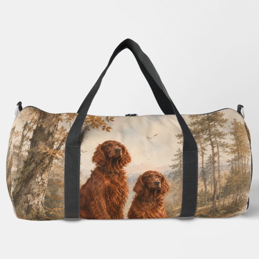 Sac De Sport Setter irlandais (Recto)