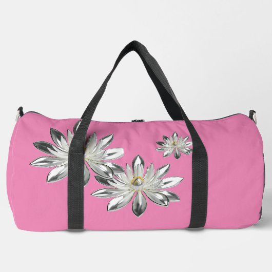 SAC DE SPORT SILVER LOTUS (Recto)