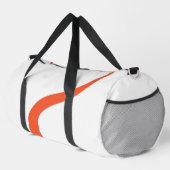 Sac De Sport Simple Waves 3 - Orange et blanc (Coin droit)