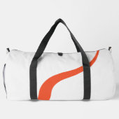 Sac De Sport Simple Waves 3 - Orange et blanc (Verso)