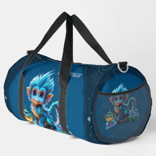Sac De Sport Singe imaginaire mignon