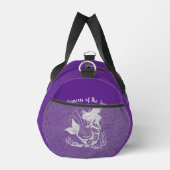 Sac De Sport Sirène hawaïenne Princesse de mer pourpre (Droite)