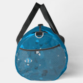 Sac De Sport sirènes multiethniques bleu motif (Droite)