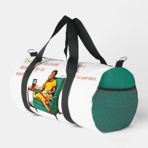 Sac De Sport SlipperyJoe socialiser la fête de la boisson vinta