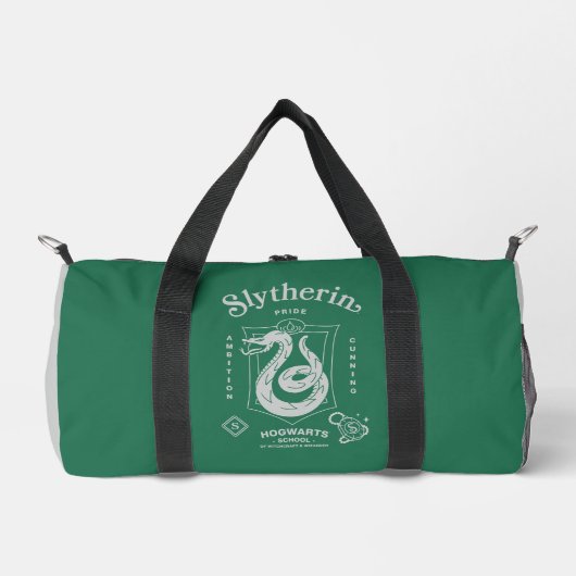 Sac De Sport SLYTHERIN™ Pride Ambition Cunning Crest (Recto)