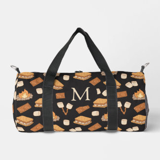 Sac De Sport S'mores Camp de camping vintage Monogramme Camp