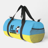 Sac De Sport Snoopy "Joe Cool" debout (Coin droit)