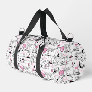 Sac De Sport Snoopy & Woodstock Vibes Super Motif violet