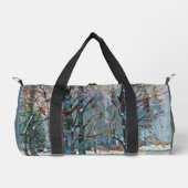 Sac De Sport Snowy Blue Gray Winter Nature Scene (Recto)