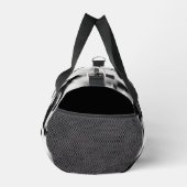 Sac De Sport soccer monogrammé noir et blanc (Droite)