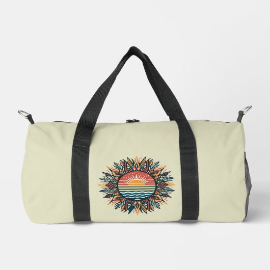Sac De Sport Soleil d'été tribal (Recto)