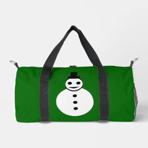 Sac De Sport Souriant Noël Snowman Motif