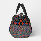Sac De Sport Southwestern Symmetrical Tiled Pattern Line Art (Droite)