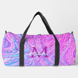 Sac De Sport Sparkle licorne arc-en-ciel arc-en-ciel marbre art