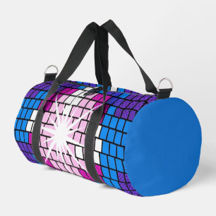 Sac De Sport Sphère disco miroir géométrique Art Pop Rétro
