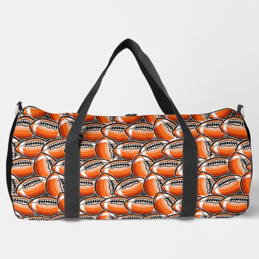 Sac De Sport Sports de football cool ajouter monogramme (Recto)