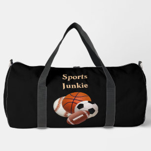 Sac De Sport Sports Junkie Black Baseball Soccer
