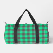 Sac De Sport Spring Green and Finlandia Black Plaid (Recto)