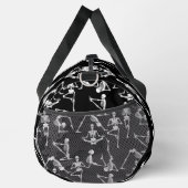 Sac De Sport squelettes de yoga halloween noir (Droite)