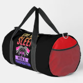 Sac De Sport Stay Safe Sleep Firefighter (Coin droit)