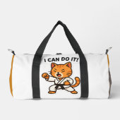 Sac De Sport Sticker Karate Cat (Recto)