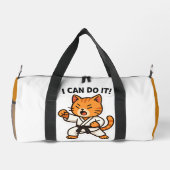 Sac De Sport Sticker Karate Cat (Verso)