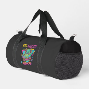Sac De Sport Style Axolotl Vintage 90 néon Skateboard Rad