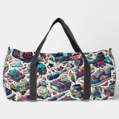 Sac De Sport Style Graffiti urbain (Recto)