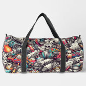 Sac De Sport Style Graffiti urbain (Recto)