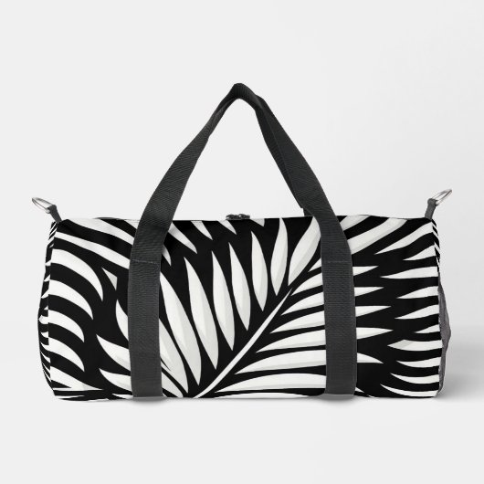 Sac De Sport Style Leaf Zebra Stripes (Recto)