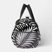 Sac De Sport Style Leaf Zebra Stripes (Droite)