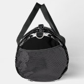 Sac De Sport Style Marbre Noir & Blanc (Droite)