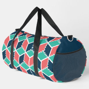 Sac De Sport Style moderne Cube de couleur géométrique moderne