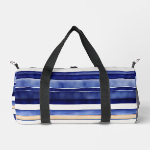 Sac De Sport Summer Navy Blue Modern Boot Stripes Collection