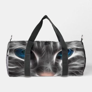 Sac De Sport Superbe Chat aux Yeux Bleus