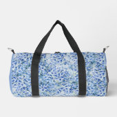 Sac De Sport Superbes hydrangées bleues - motif floral (Recto)