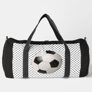Sac De Sport Supporteur de Football Noir