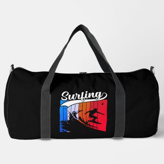 Sac De Sport Surfer sur les grandes ondes (Recto)