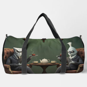 Sac De Sport Surreal Tea time sur le côté bizarre. 11