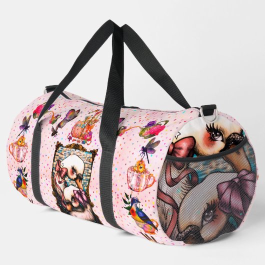 Sac De Sport Swan Lovers (Coin droit)