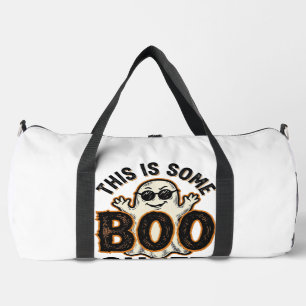 Sac De Sport T-shirt vintage Halloween drôle de fantôme Boo She